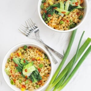 Cauliflower Fried Rice - gluten free, dairy free, low carb