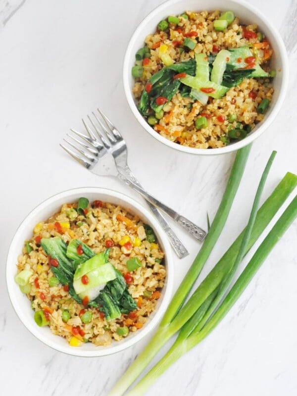 Cauliflower Fried Rice - gluten free, dairy free, low carb