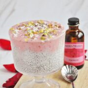 Rosewater Strawberry Smoothie Bowl