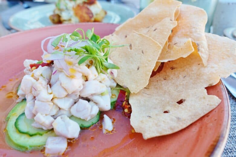 Snapper Ceviche - Aveo Table & Bar - Monarch Beach Resort, Dana Point, CA