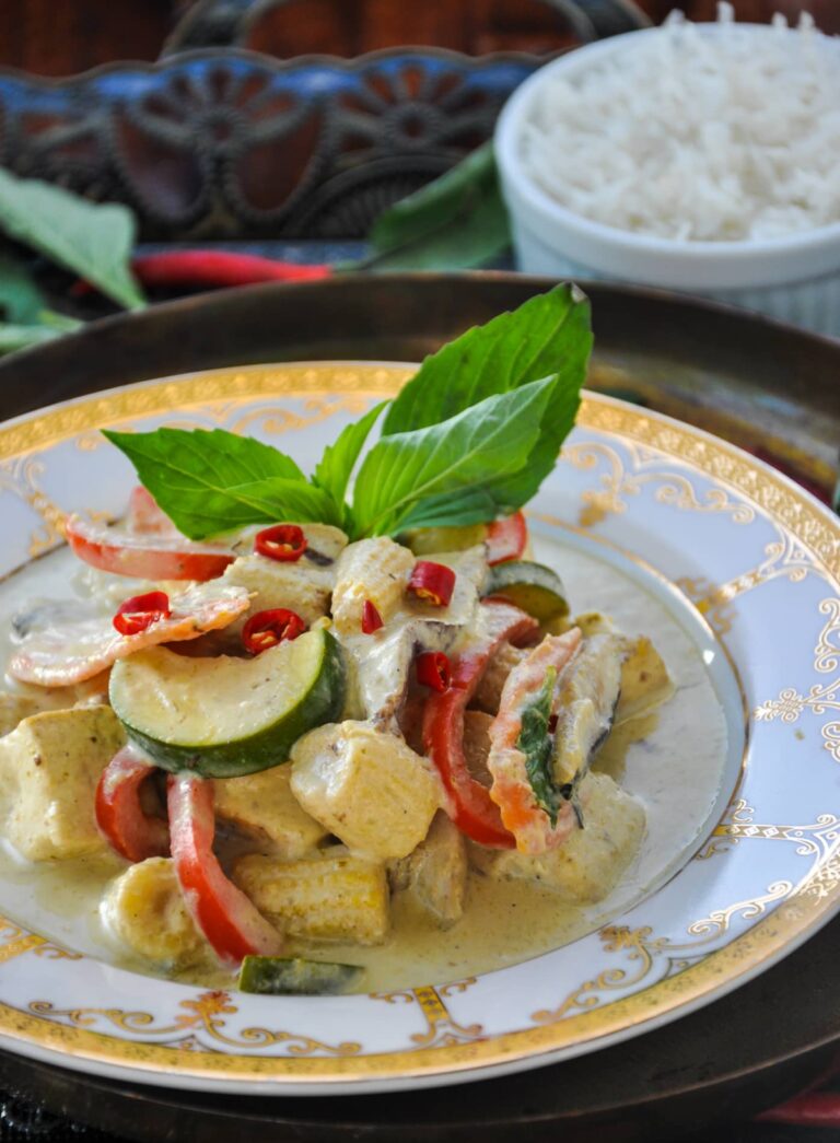 Vegetable Thai Green Curry - Honey, Whats Cooking