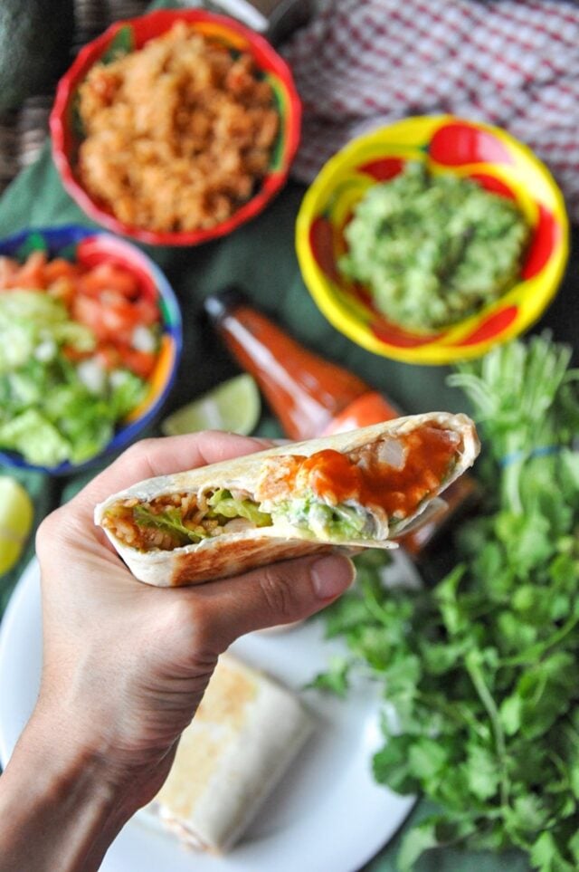 7 Layer Burrito Taco Bell (vegetarian) Honey, Whats Cooking