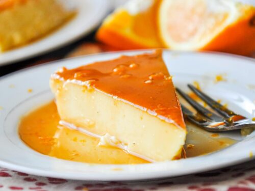 Orange Cardamom Flan (gluten-free, 7 ingredients) - Honey, Whats