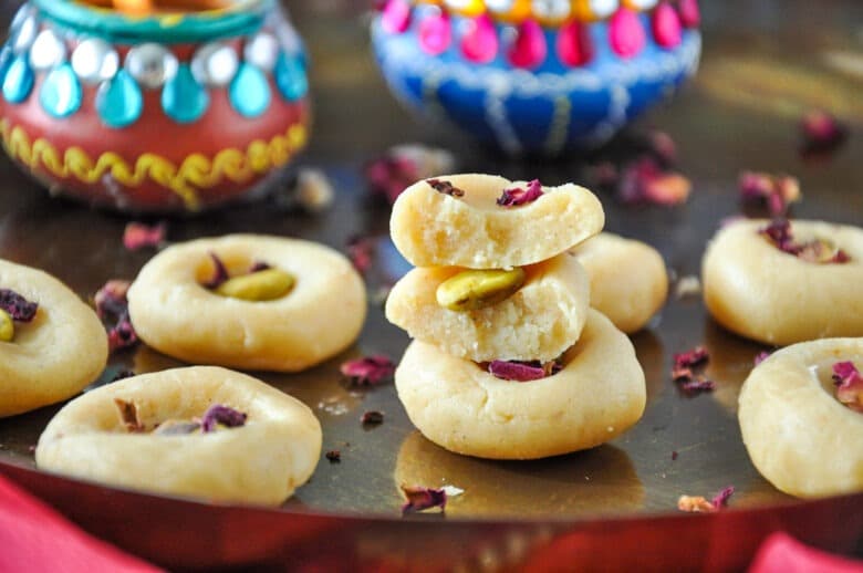 Milk Peda | Doodh Peda (gluten-free, 5 ingredients)