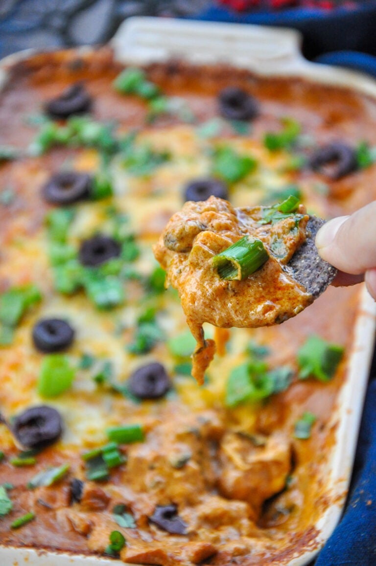Enchilada Bean Dip (vegetarian, glutenfree) Honey, Whats Cooking