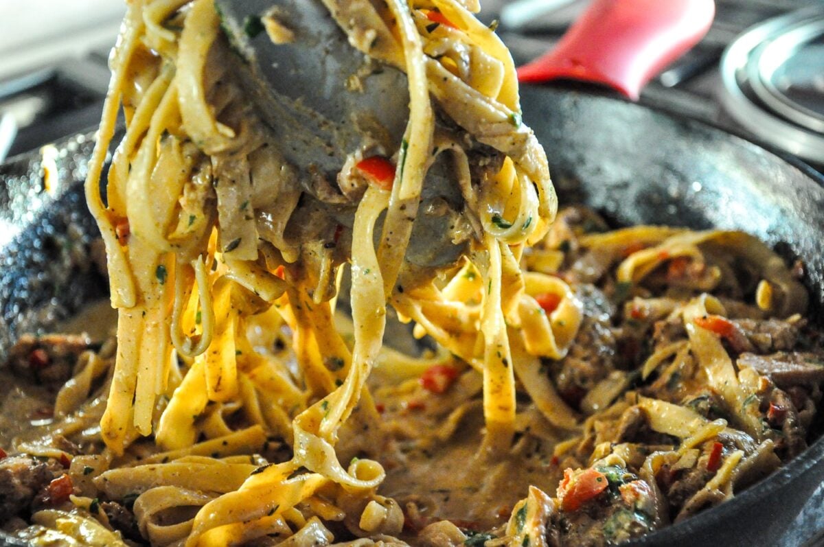 Cajun Salmon Pasta (dairy-free)-image