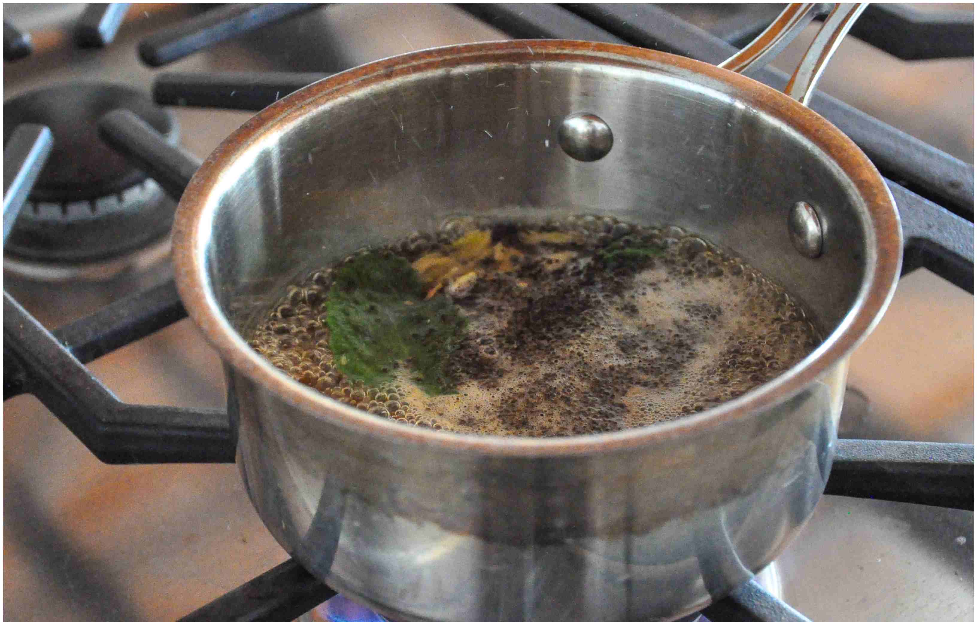 Mint Tea (Pudhina Chai) Honey, Whats Cooking