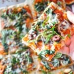 Lavash Bread Pizza featured image.