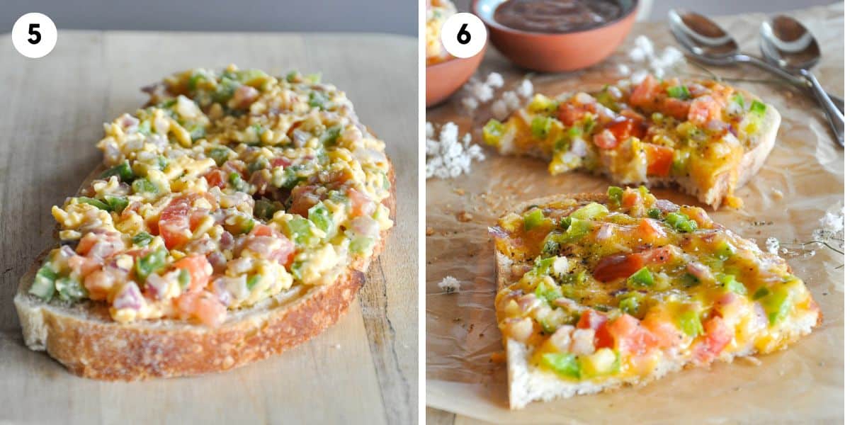 Chilli Cheese Toast  Creamy   Spicy  - 3