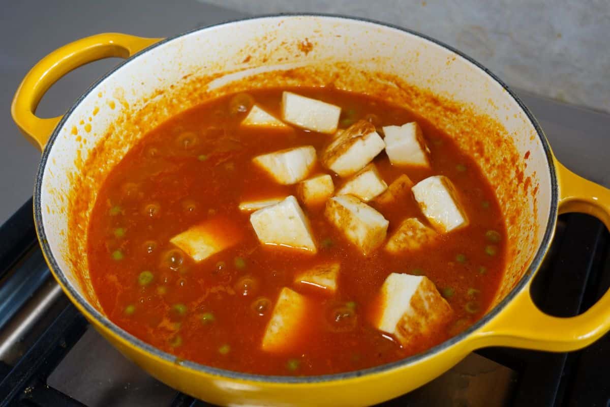 Add paneer.